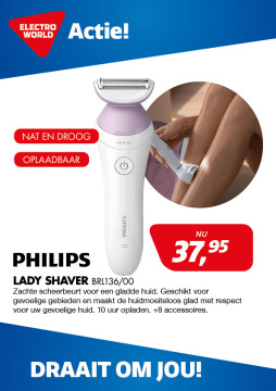 Pelgrim Inbouw vaatwasser 699,-Philips Lady Shaver 37,95