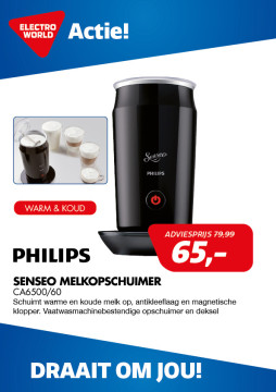 Philips Senseo Melkopschuimer 65,-