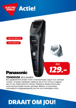 Panasonic tondeuse ER-SC40-K803