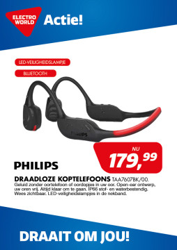 Philips Draadloze koptelefoons TAA5608BK/00